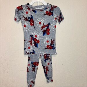 Spider-Man bamboo Pajamas - Gray and Red